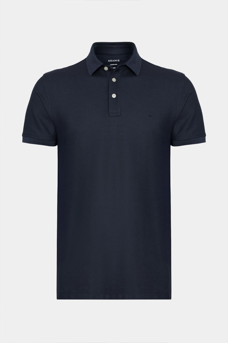 Polo Piquet Pima Resinado T-Shirt Navy — foto 5 de 5