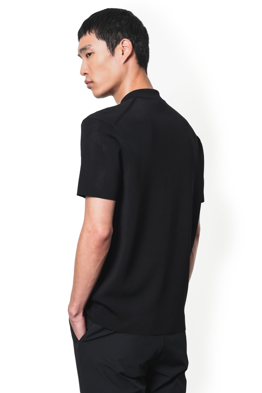 Polo Tricot Air Flow Knit Preto — foto 5 de 8