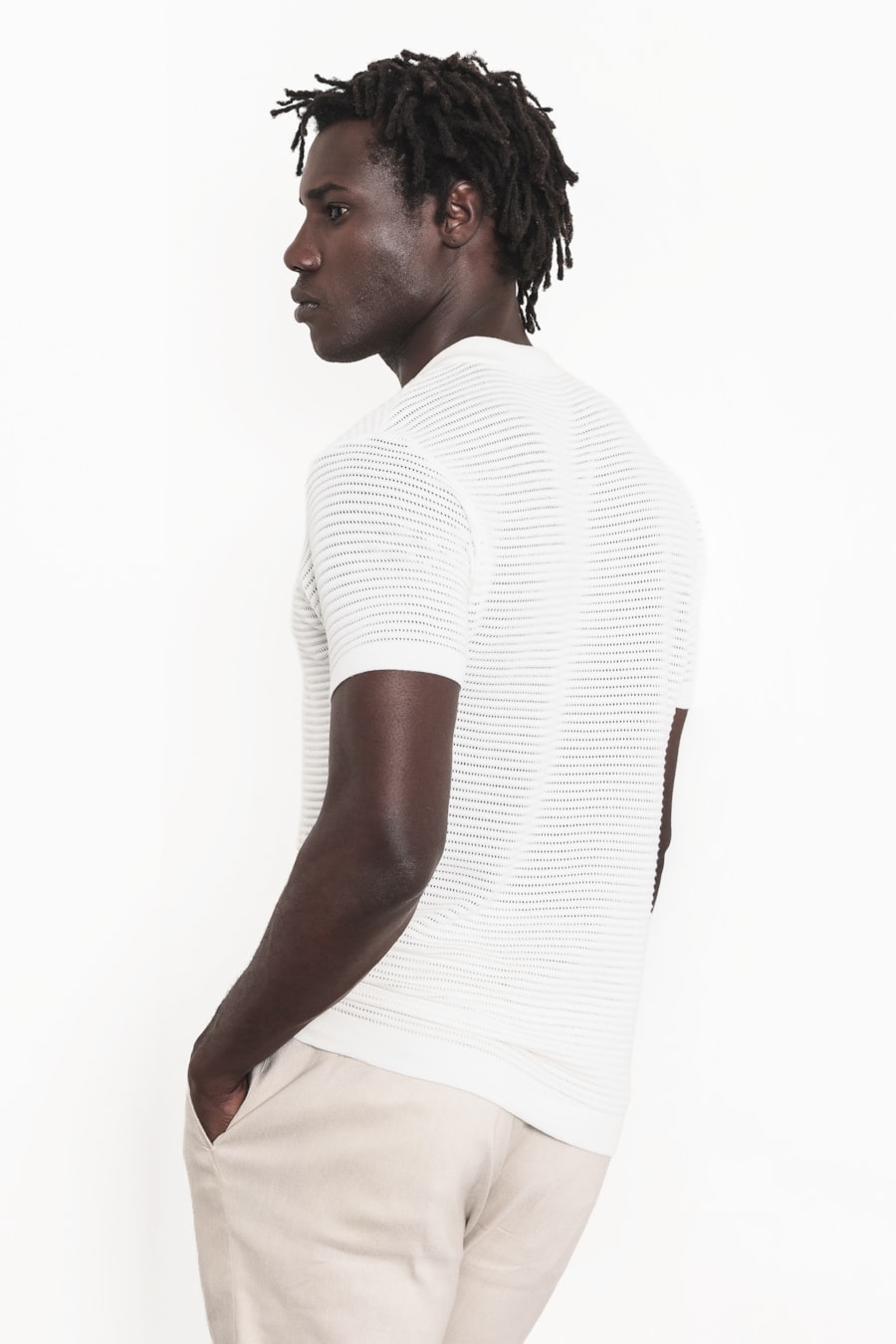 Polo Tricot Com Zíper Bubble Algodao — foto 4 de 7
