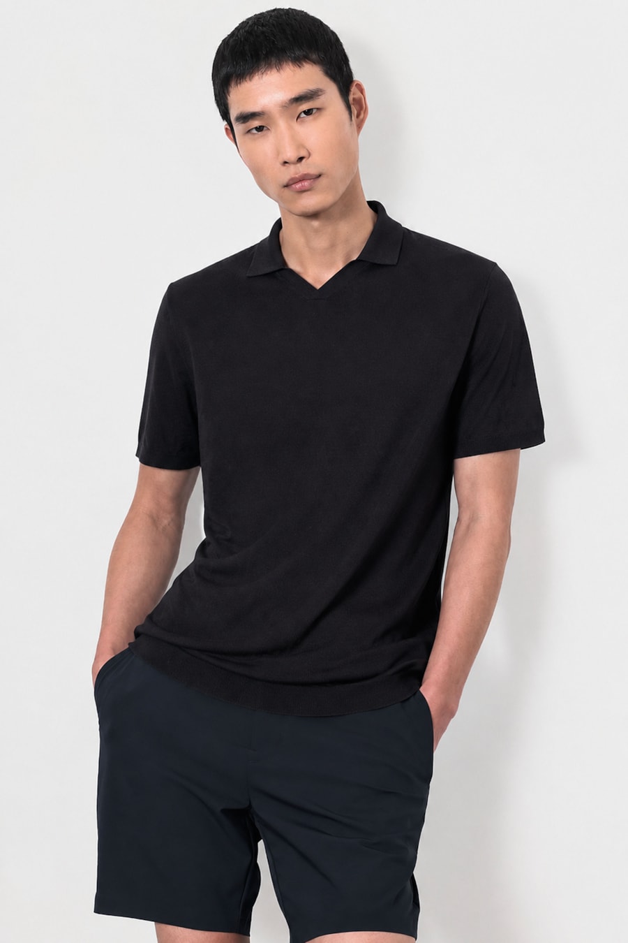 Polo Tricot Explorer Techknit Marinho Escuro — foto 1 de 5