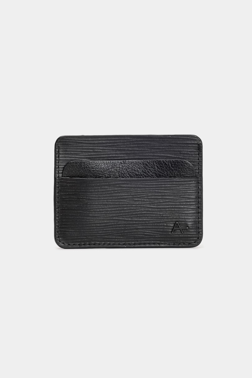 Porta Cartão Couro Soft Preto