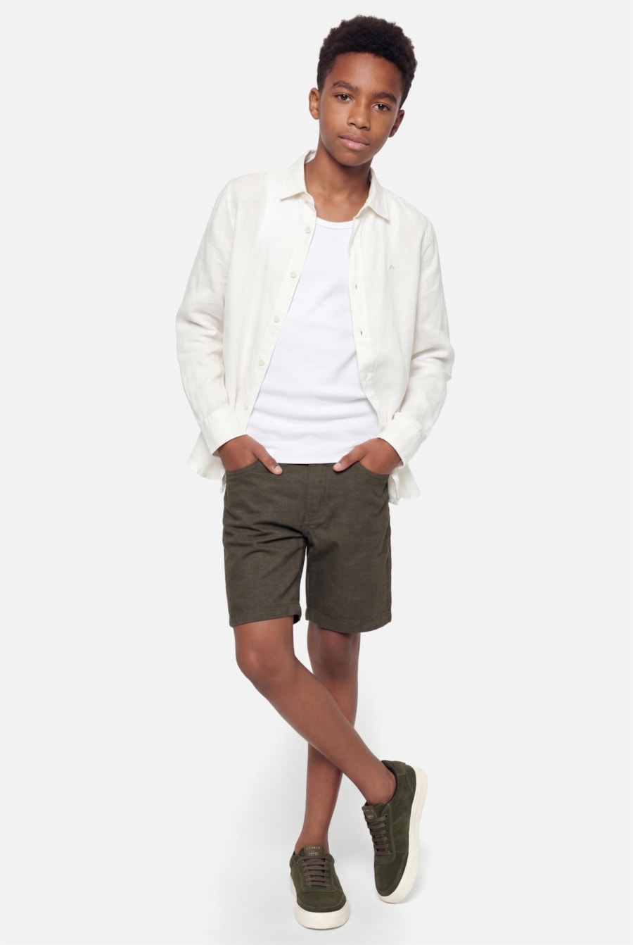 Regata Infantil Comfort Plus Branco — foto 2 de 3