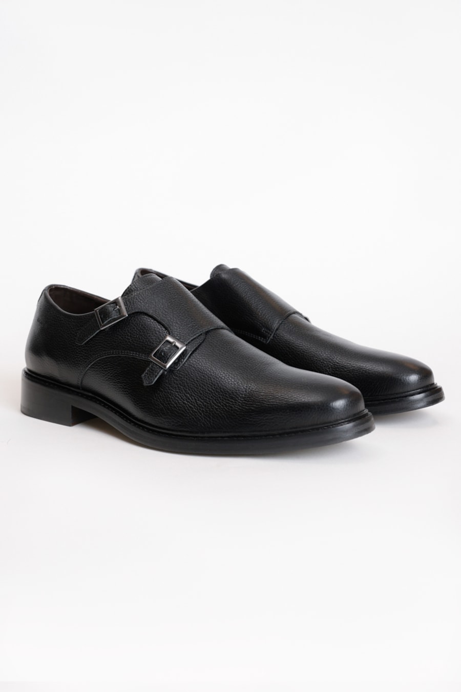Sapato Couro Floater Monk Preto — foto 1 de 5