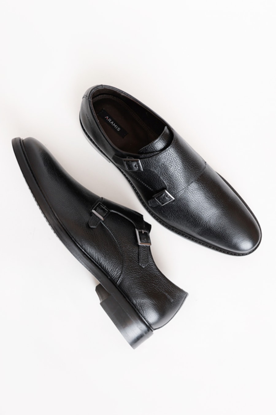 Sapato Couro Floater Monk Preto — foto 4 de 5