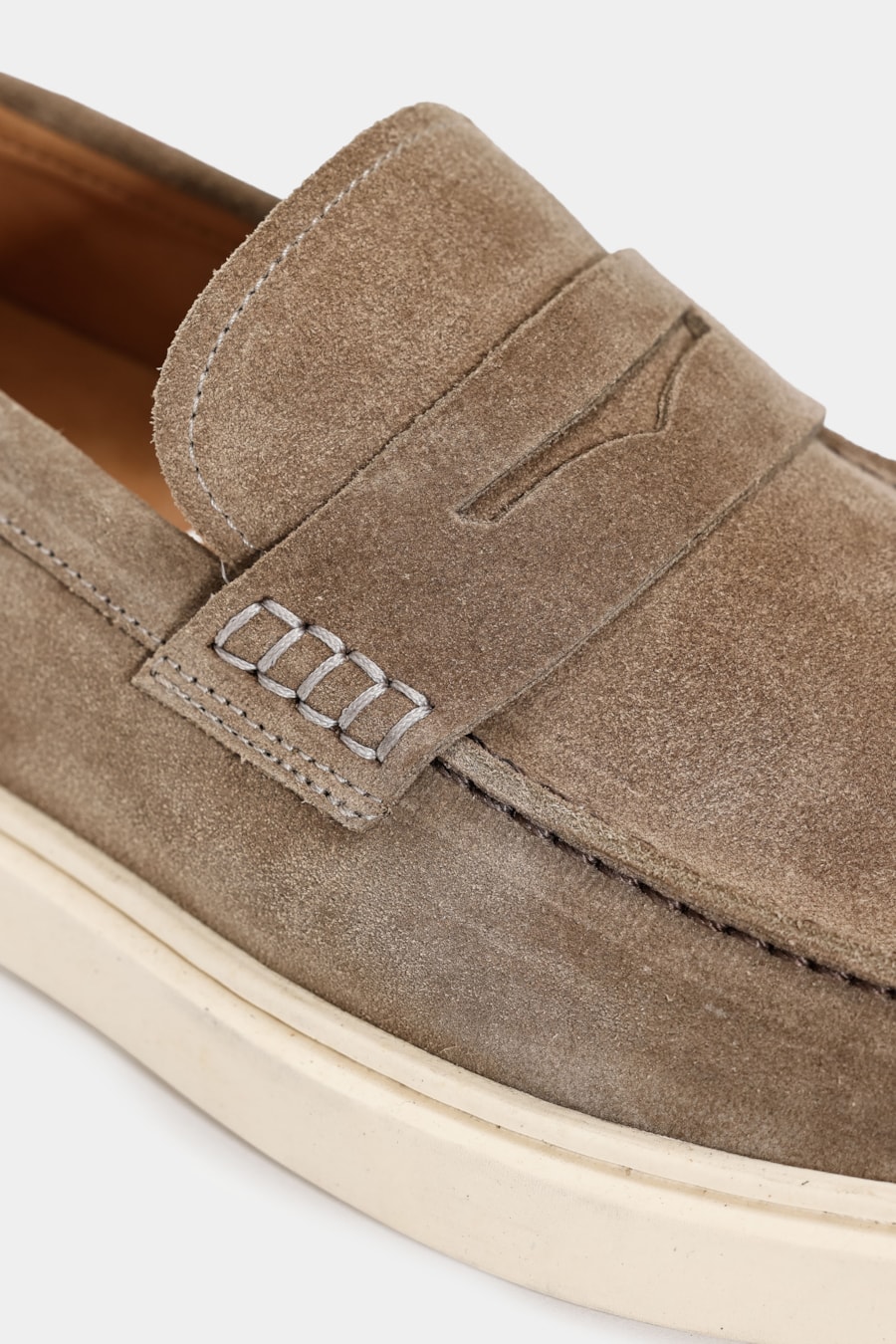 Sapato Mocassim Neo Drive Gravata Cinza Rato — foto 5 de 5