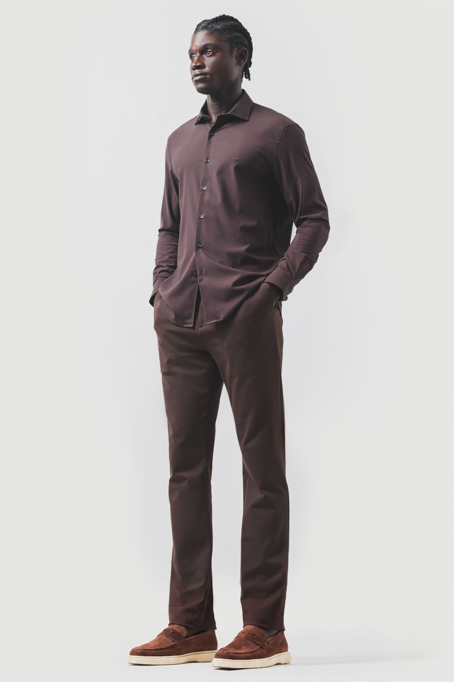 Sapato Mocassim Neo Drive Gravata Marrom — foto 1 de 6
