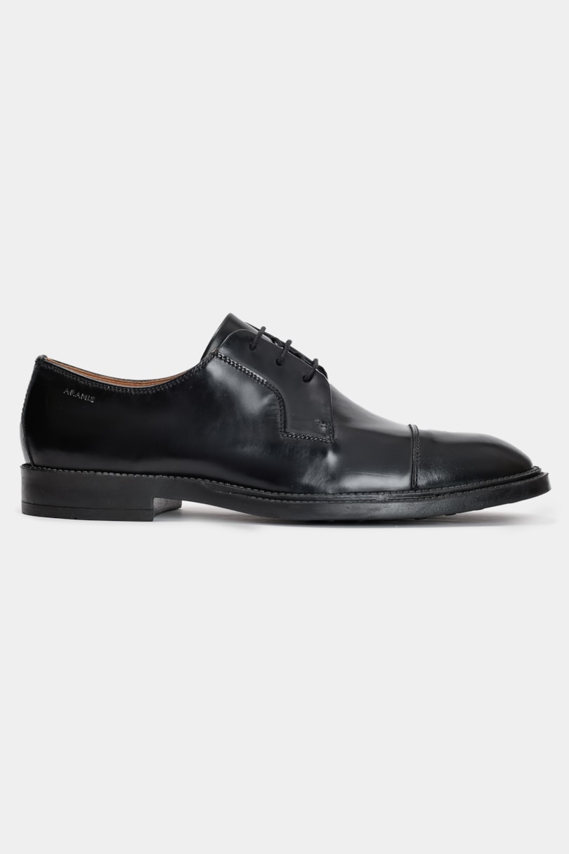 Sapato Social Couro Doppio Preto