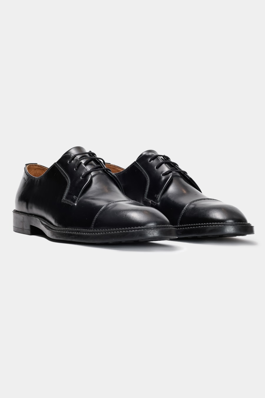 Sapato Social Couro Doppio Preto — foto 3 de 6