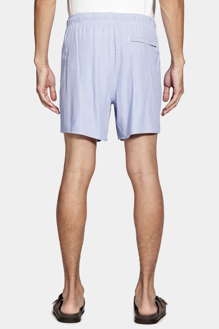 Short Elástico Stripe Navy Marinho — foto 5 de 9