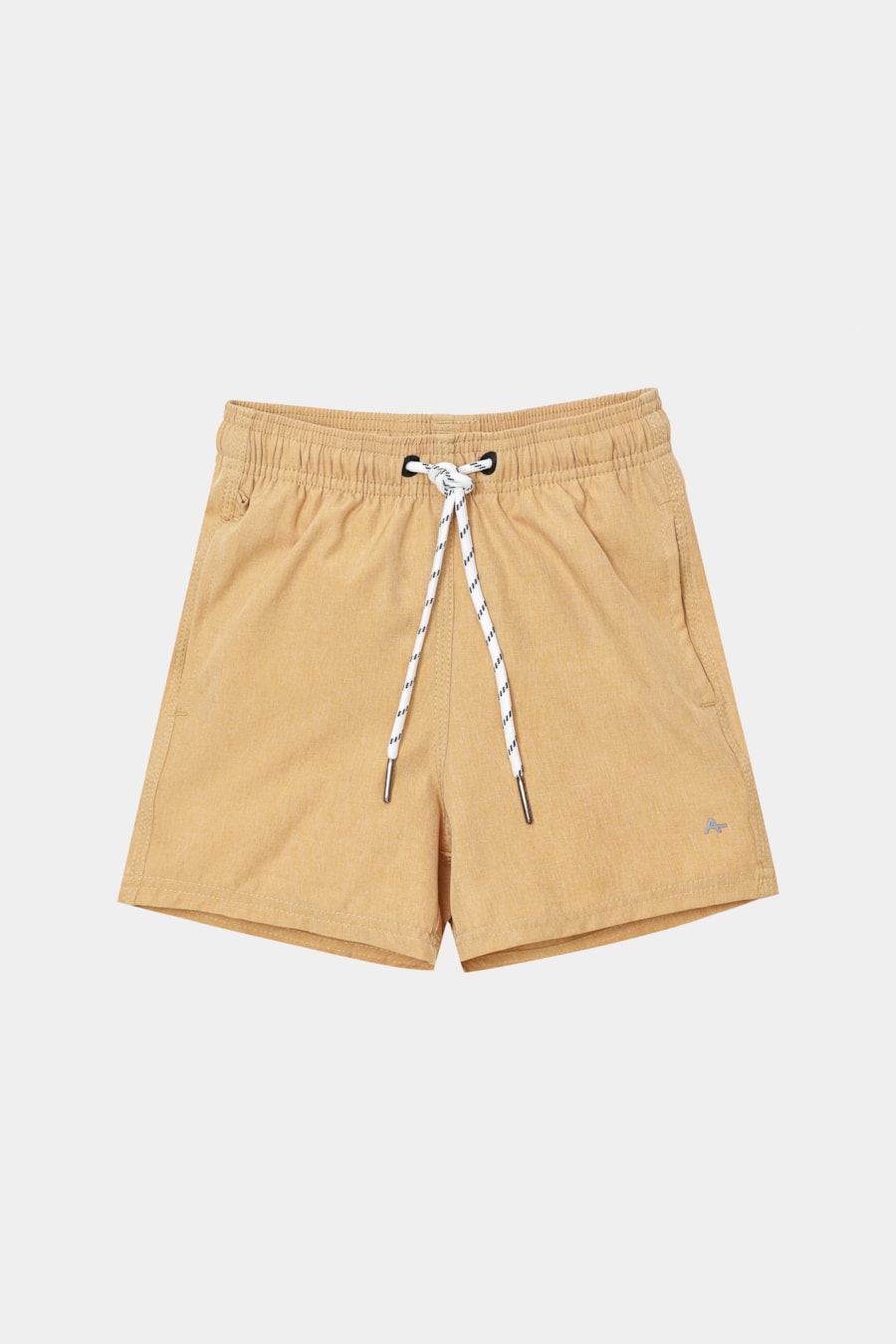 Short Infantil Mescla Color Elástico Amarelo Canario 114 — foto 2 de 4