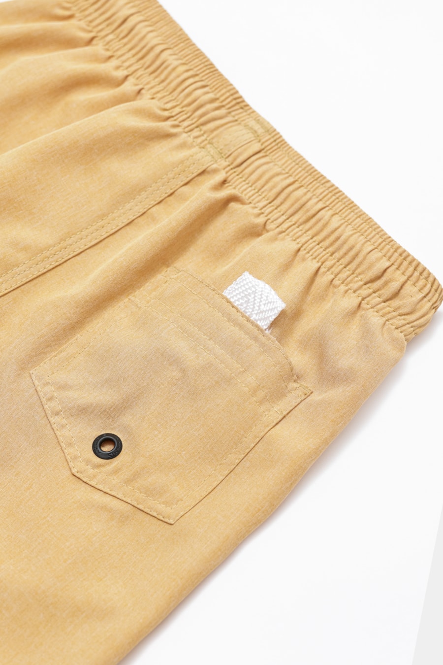 Short Infantil Mescla Color Elástico Amarelo Canario 114 — foto 3 de 4