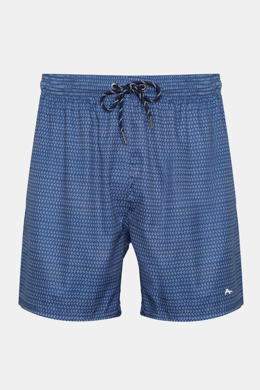 Short Praia Elástico Mini Print Marinho — foto 9 de 9