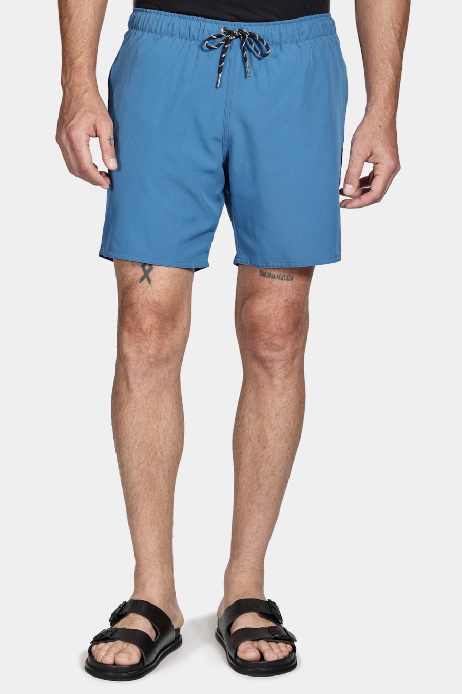Shorts D' Água Liso Azul Cobalto — foto 1 de 9