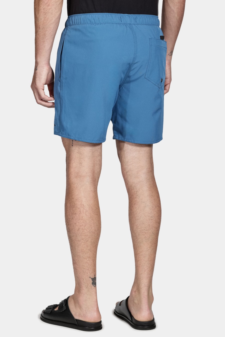 Shorts D' Água Liso Azul Cobalto — foto 5 de 9