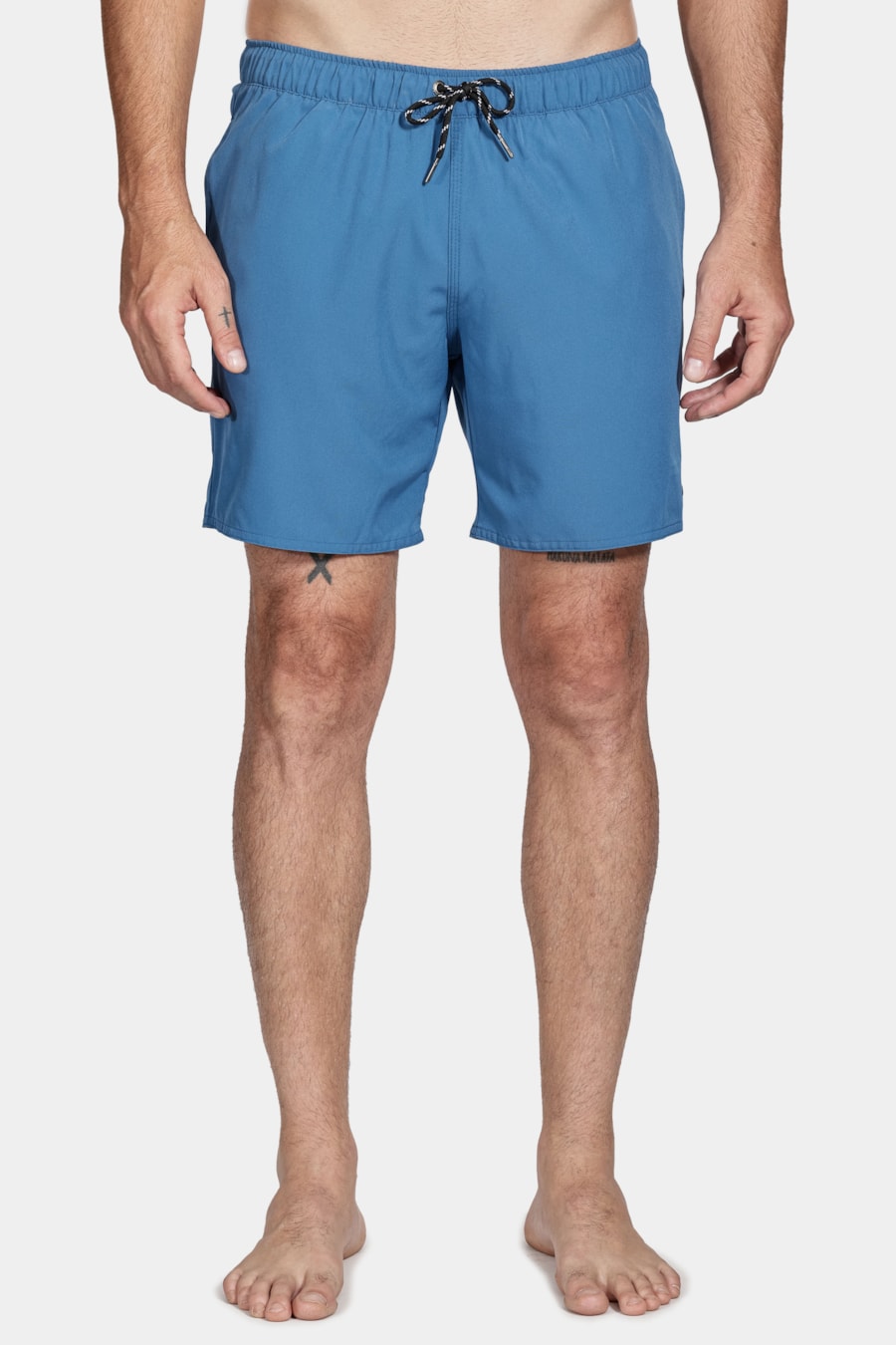 Shorts D' Água Liso Azul Cobalto — foto 6 de 9