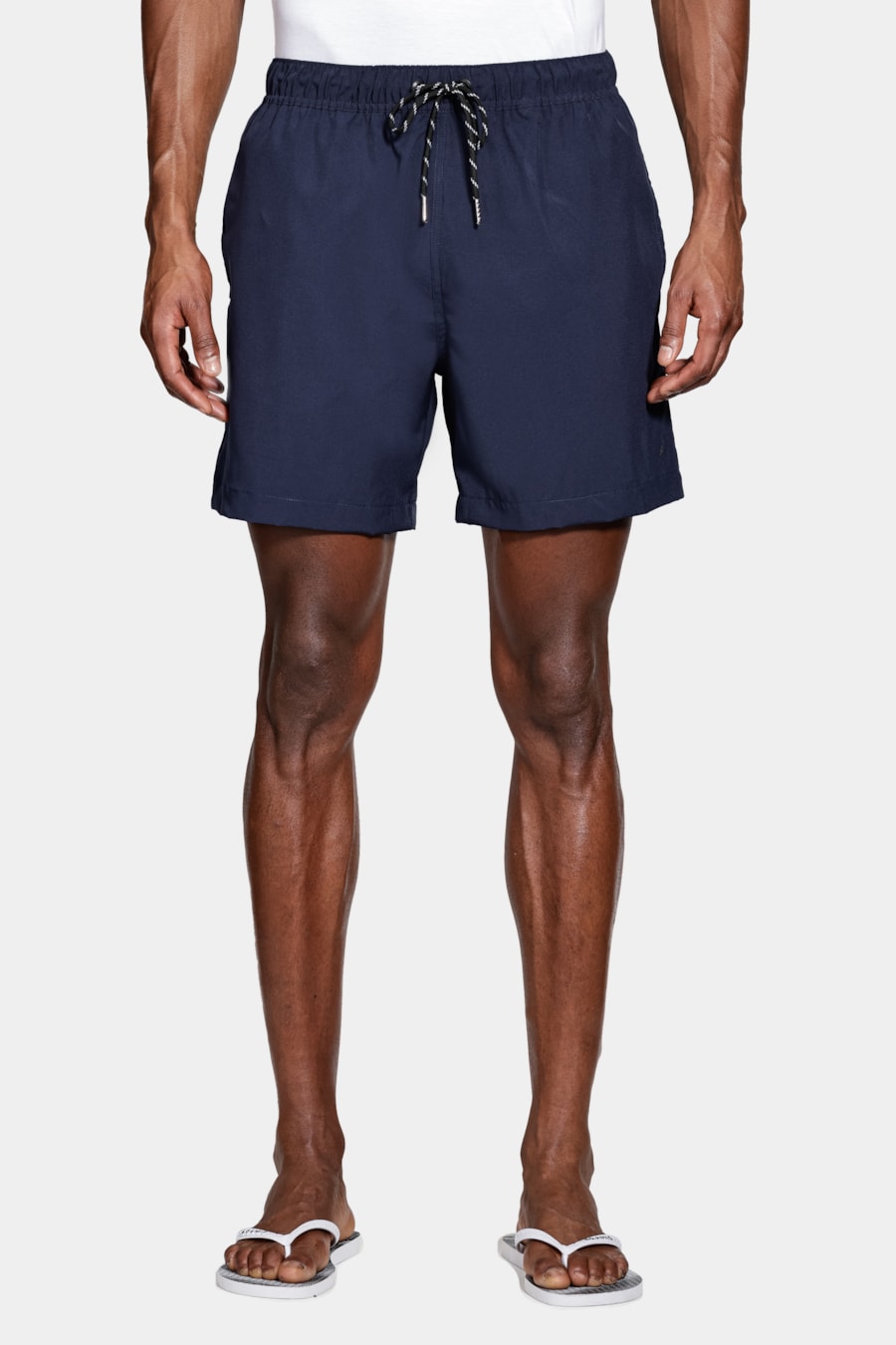 Shorts D' Água Liso Marinho — foto 1 de 9