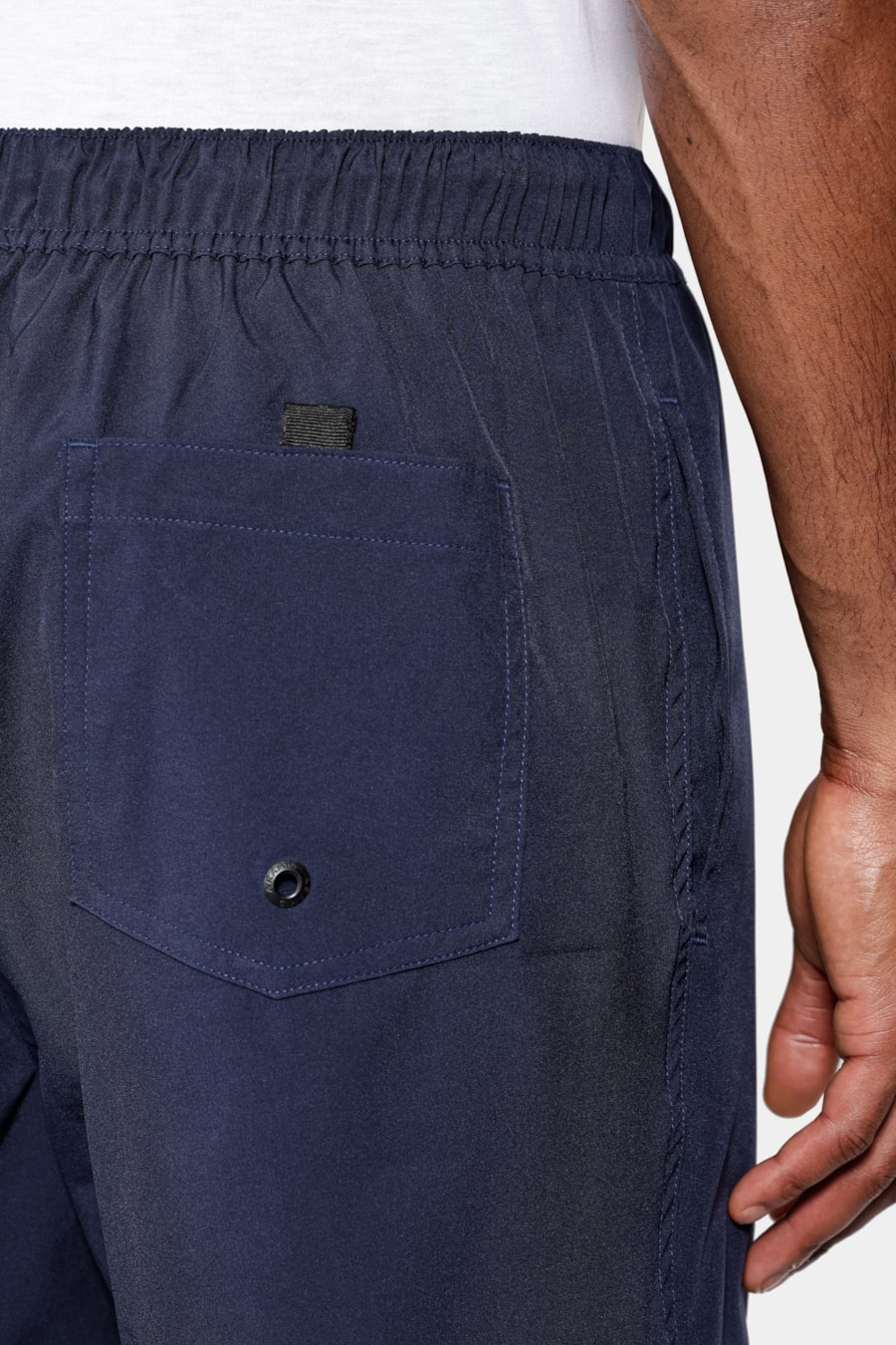 Shorts D' Água Liso Marinho — foto 4 de 9