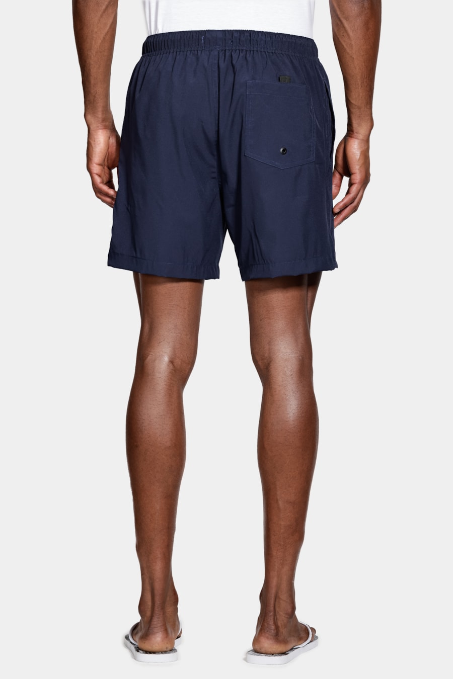 Shorts D' Água Liso Marinho — foto 5 de 9