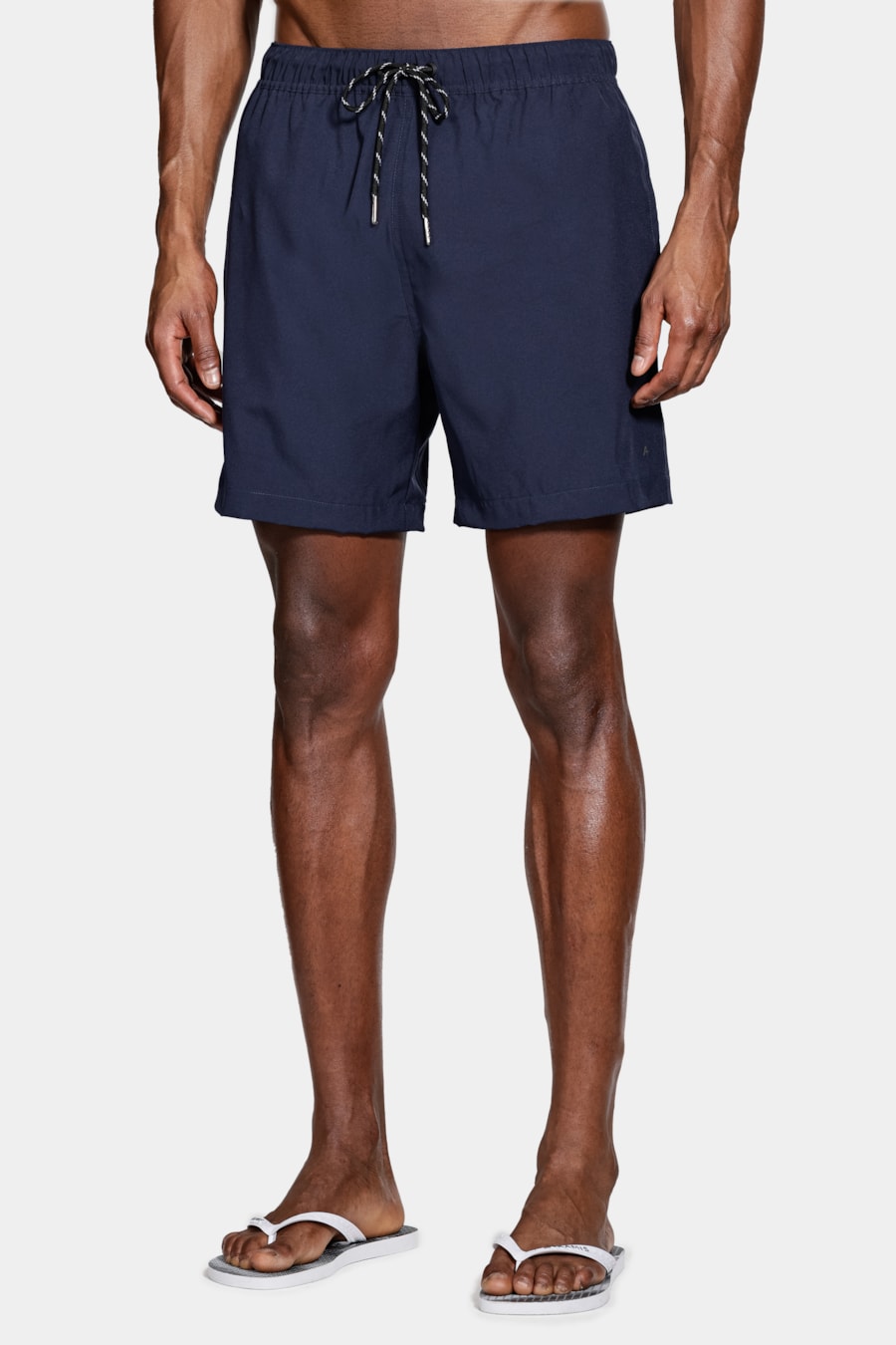 Shorts D' Água Liso Marinho — foto 6 de 9