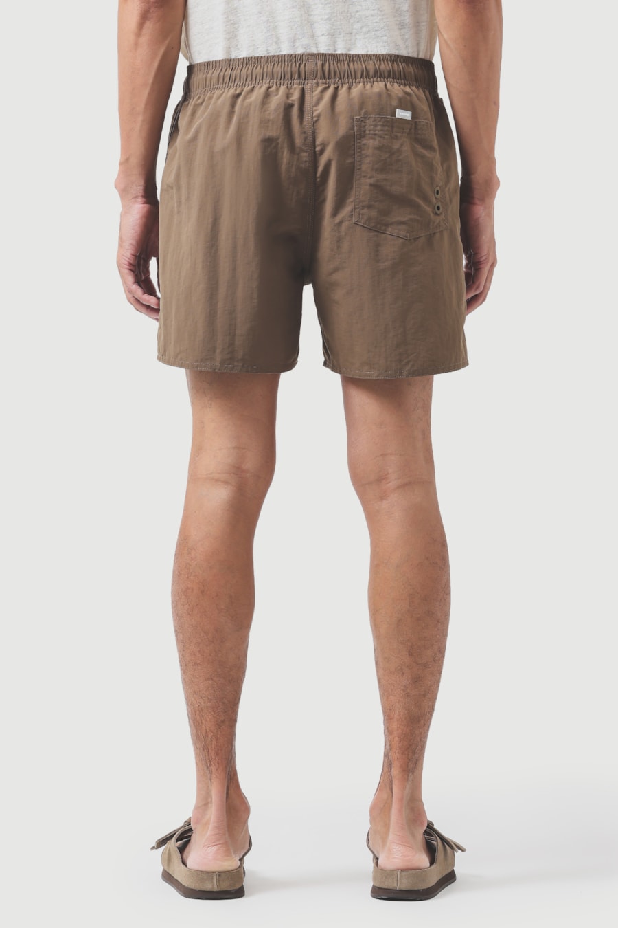 Shorts de Elástico Básico Color Charuto 118 — foto 5 de 9