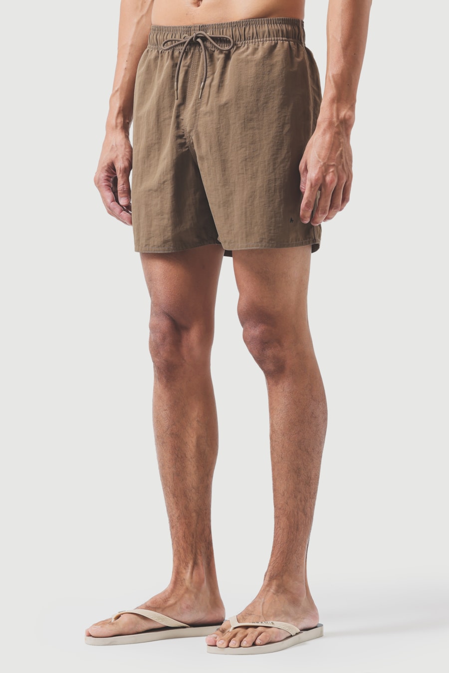 Shorts de Elástico Básico Color Charuto 118 — foto 6 de 9
