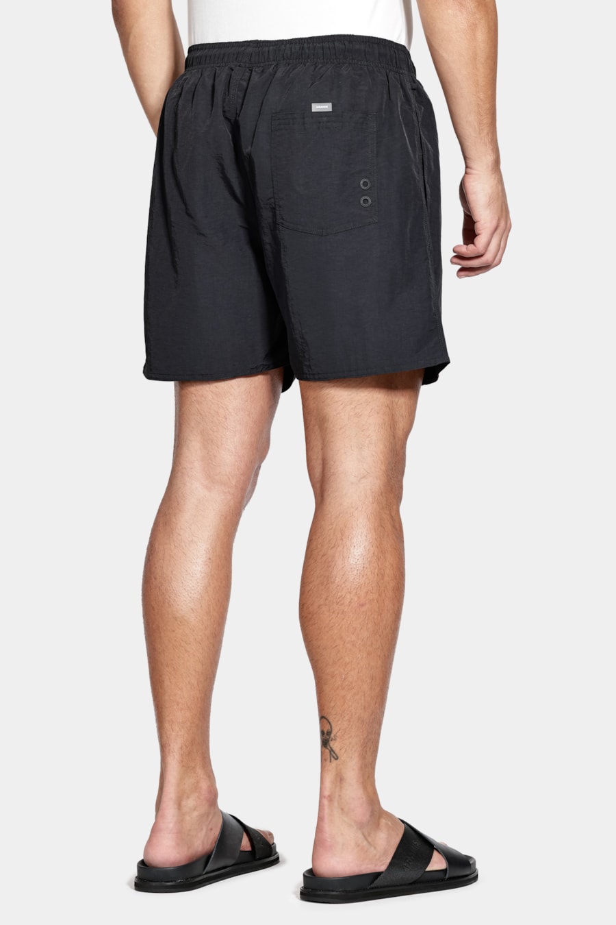 Shorts de Elástico Básico Color Preto — foto 5 de 9