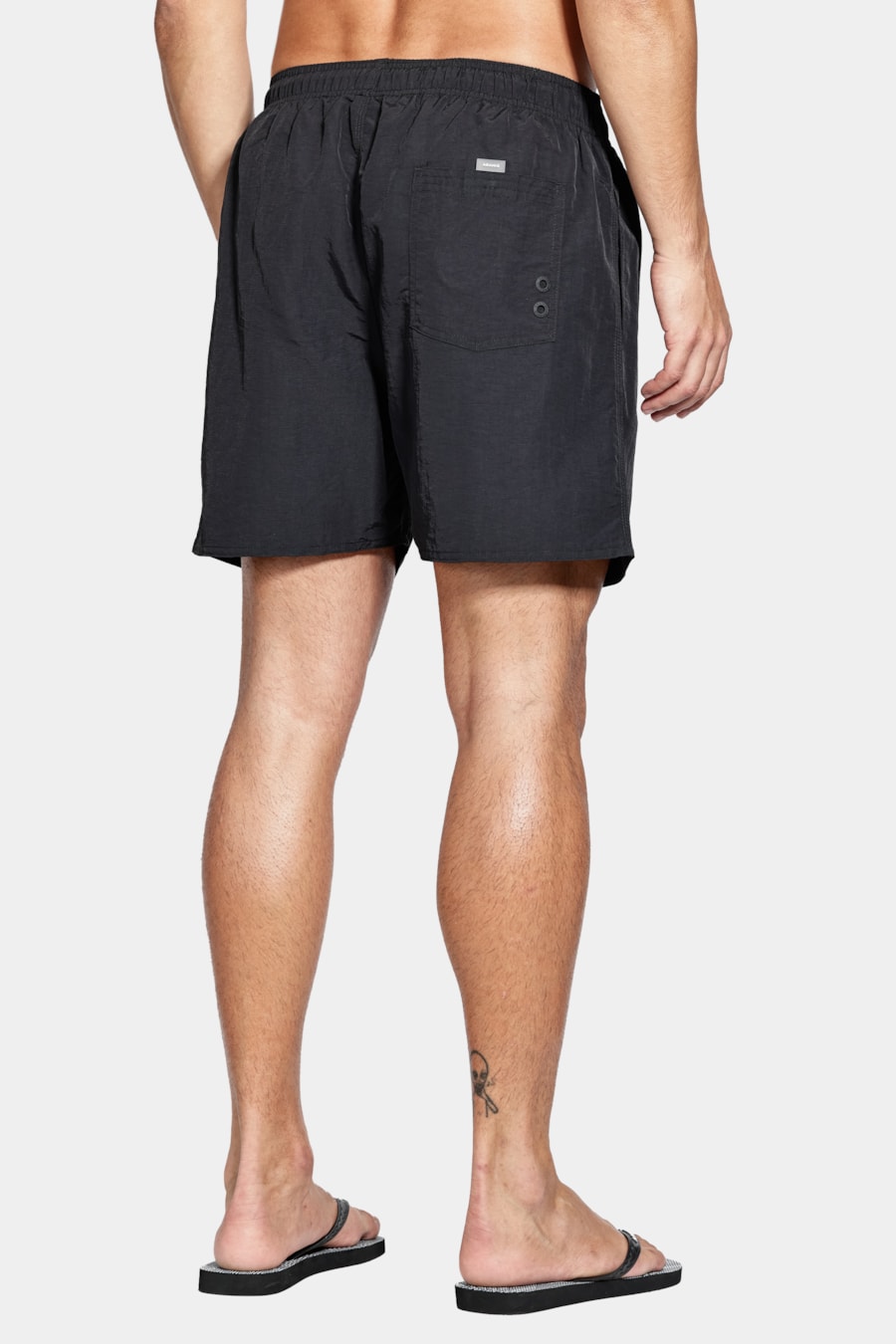 Shorts de Elástico Básico Color Preto — foto 8 de 9