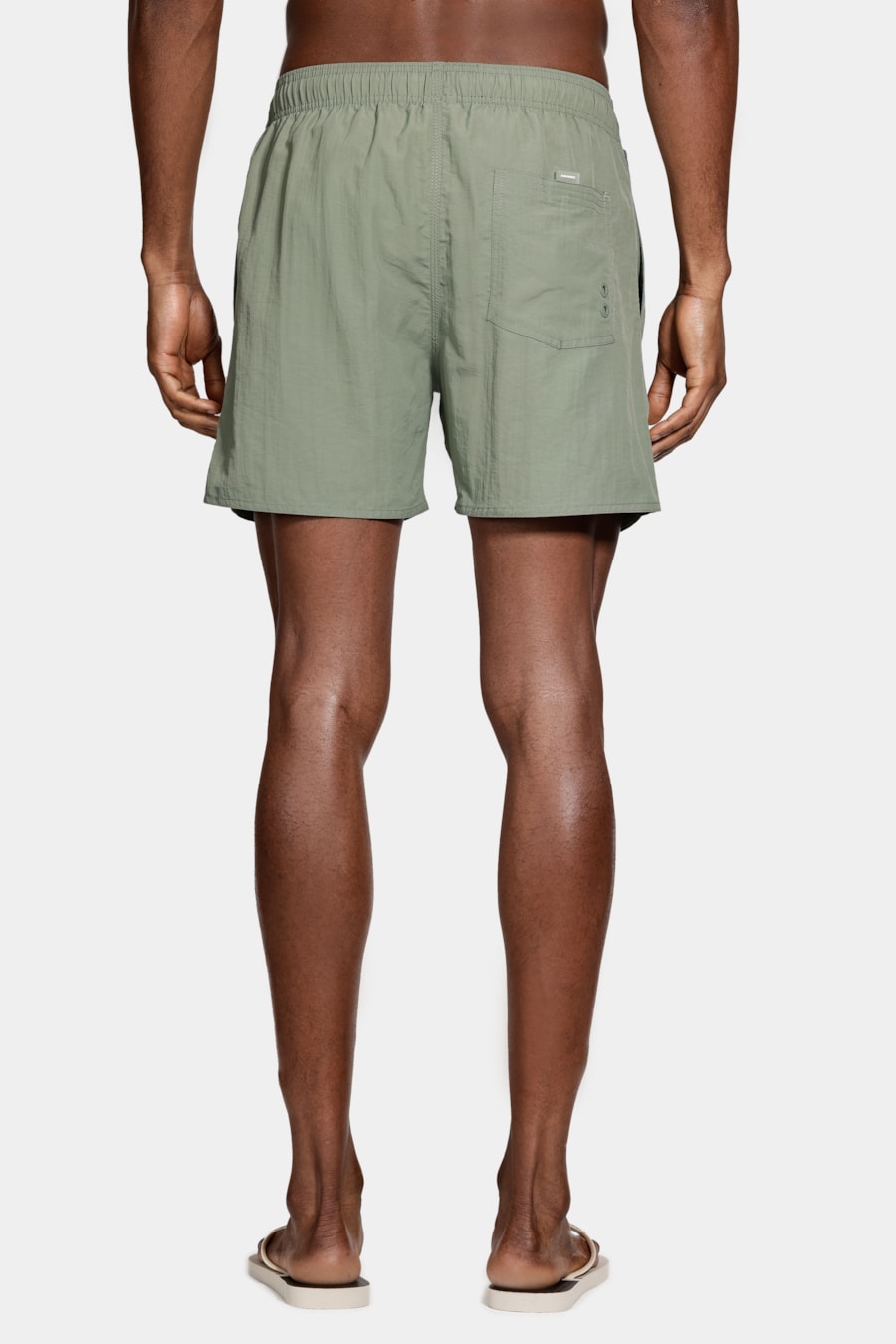 Shorts de Elástico Básico Color Verde Claro — foto 9 de 10