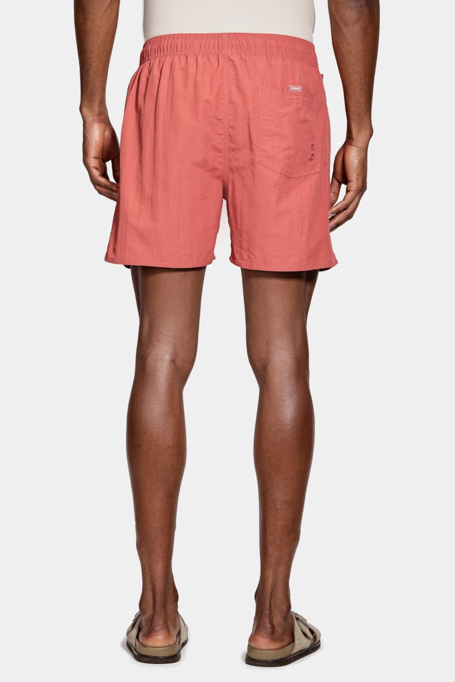Shorts de Elástico Básico Color Vermelho — foto 5 de 8