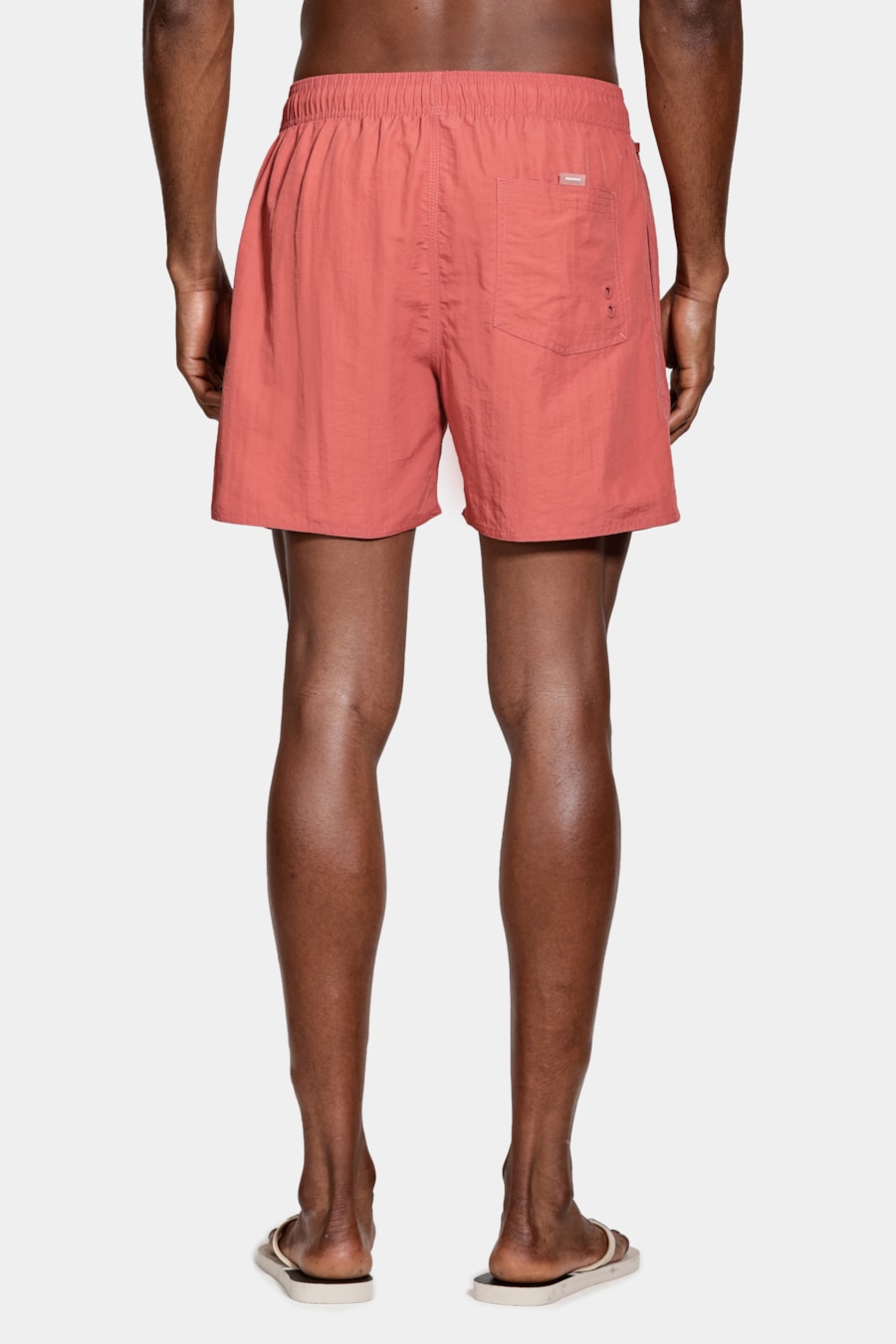 Shorts de Elástico Básico Color Vermelho — foto 8 de 8