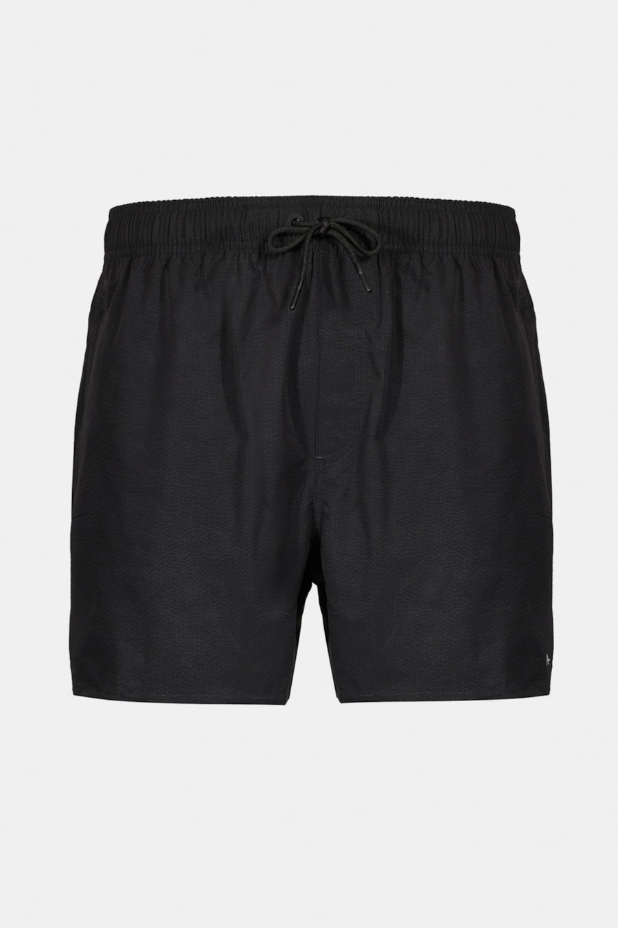 Shorts de Elástico Liso Maquinetado Preto — foto 9 de 10