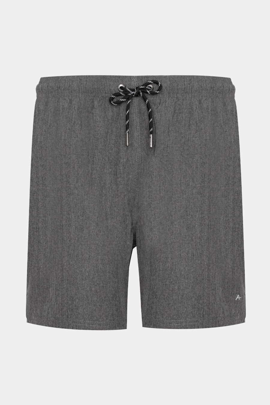 Shorts de Elástico Mescla Color Chumbo — foto 9 de 9