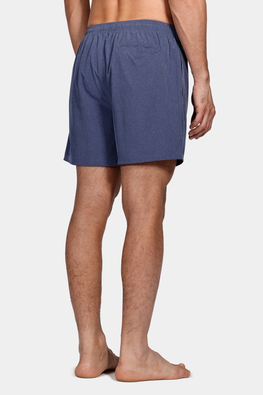 Shorts de Elástico Mescla Color Índigo — foto 8 de 9