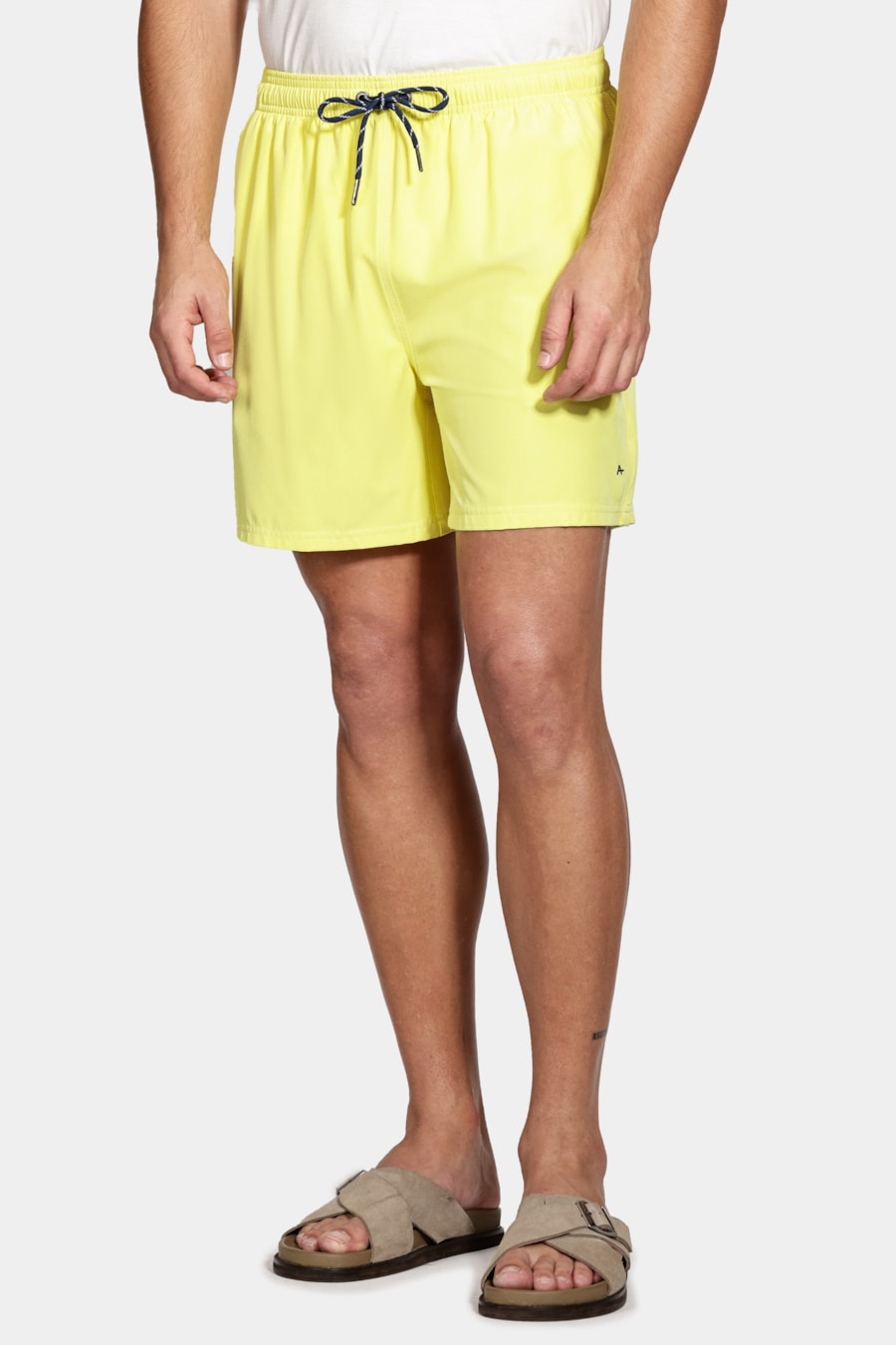 Shorts de Elástico Mescla Color Lima — foto 1 de 9