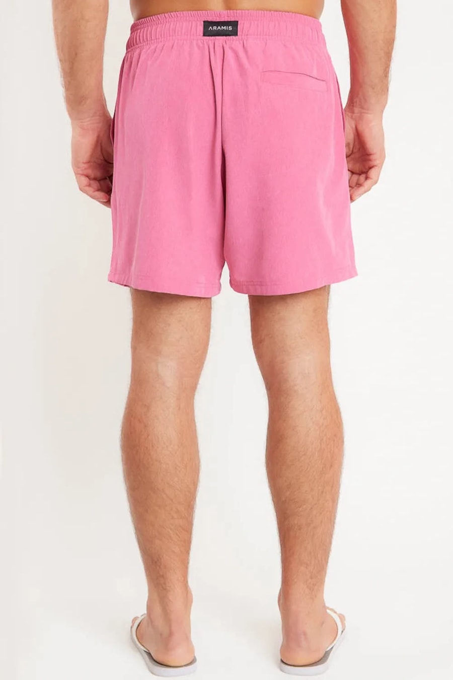 Shorts de Elástico Mescla Color Rosa — foto 9 de 9
