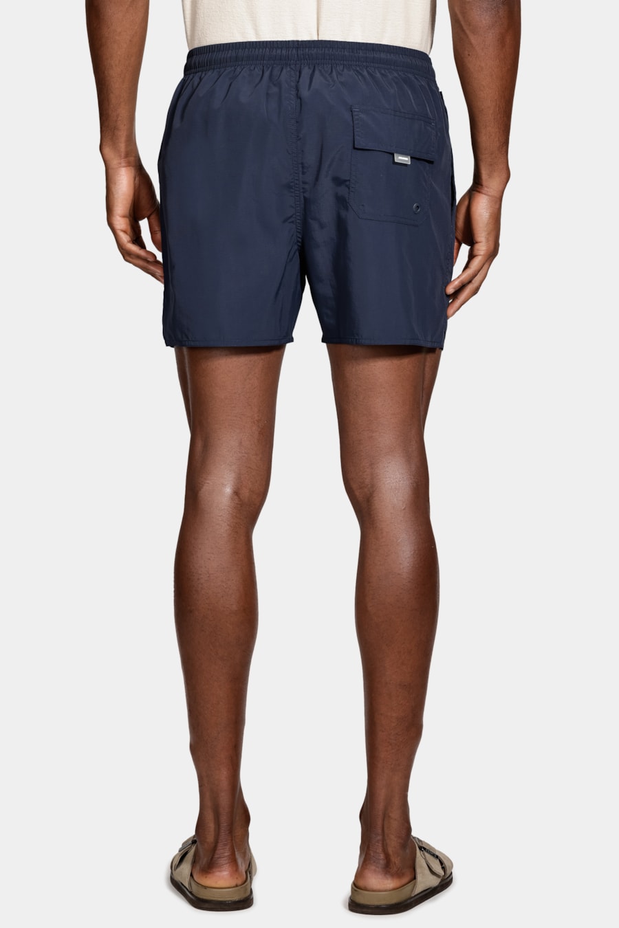 Shorts de Elástico Stop Básico Marinho — foto 5 de 9