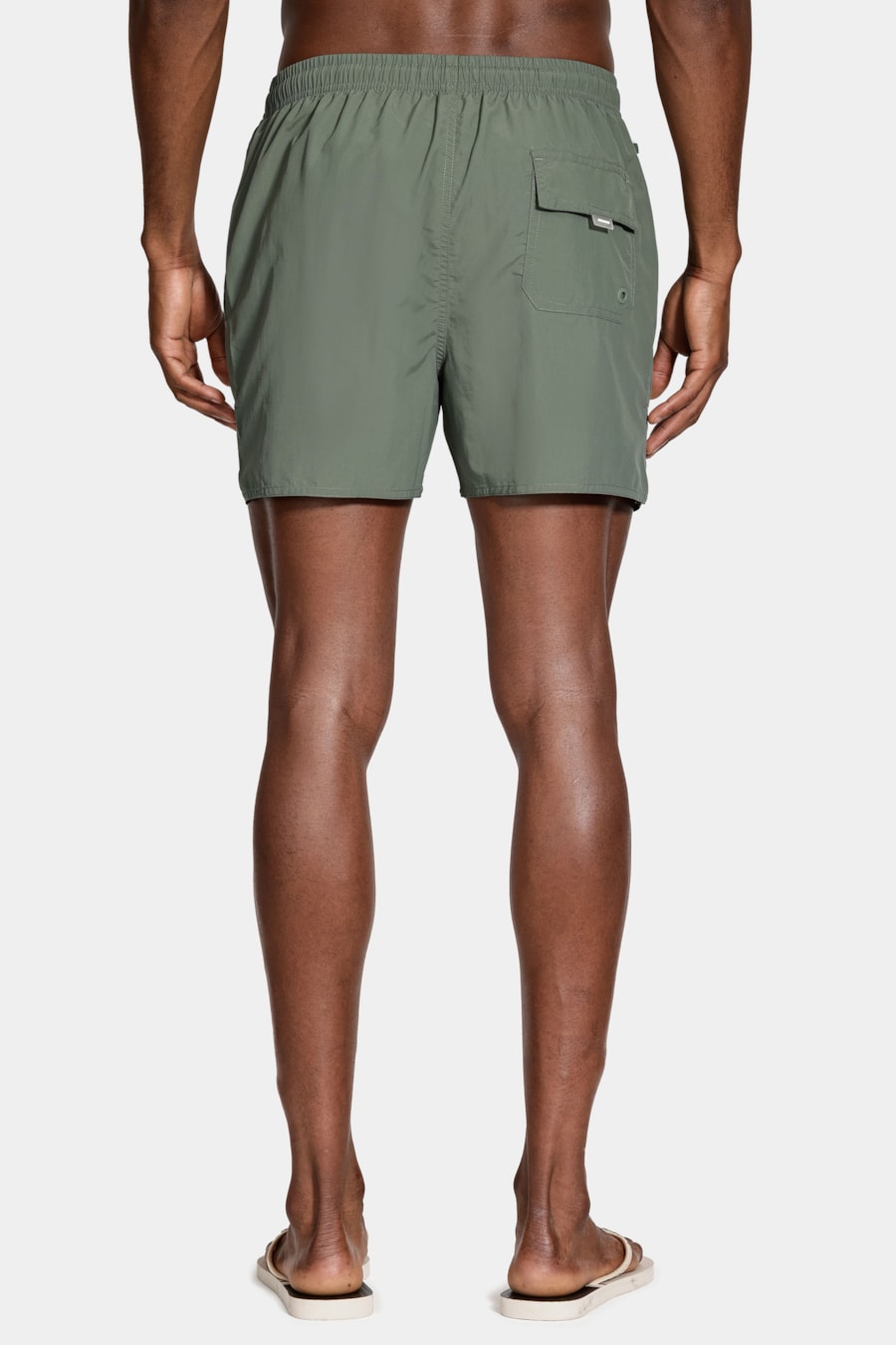 Shorts de Elástico Stop Básico Verde — foto 8 de 9