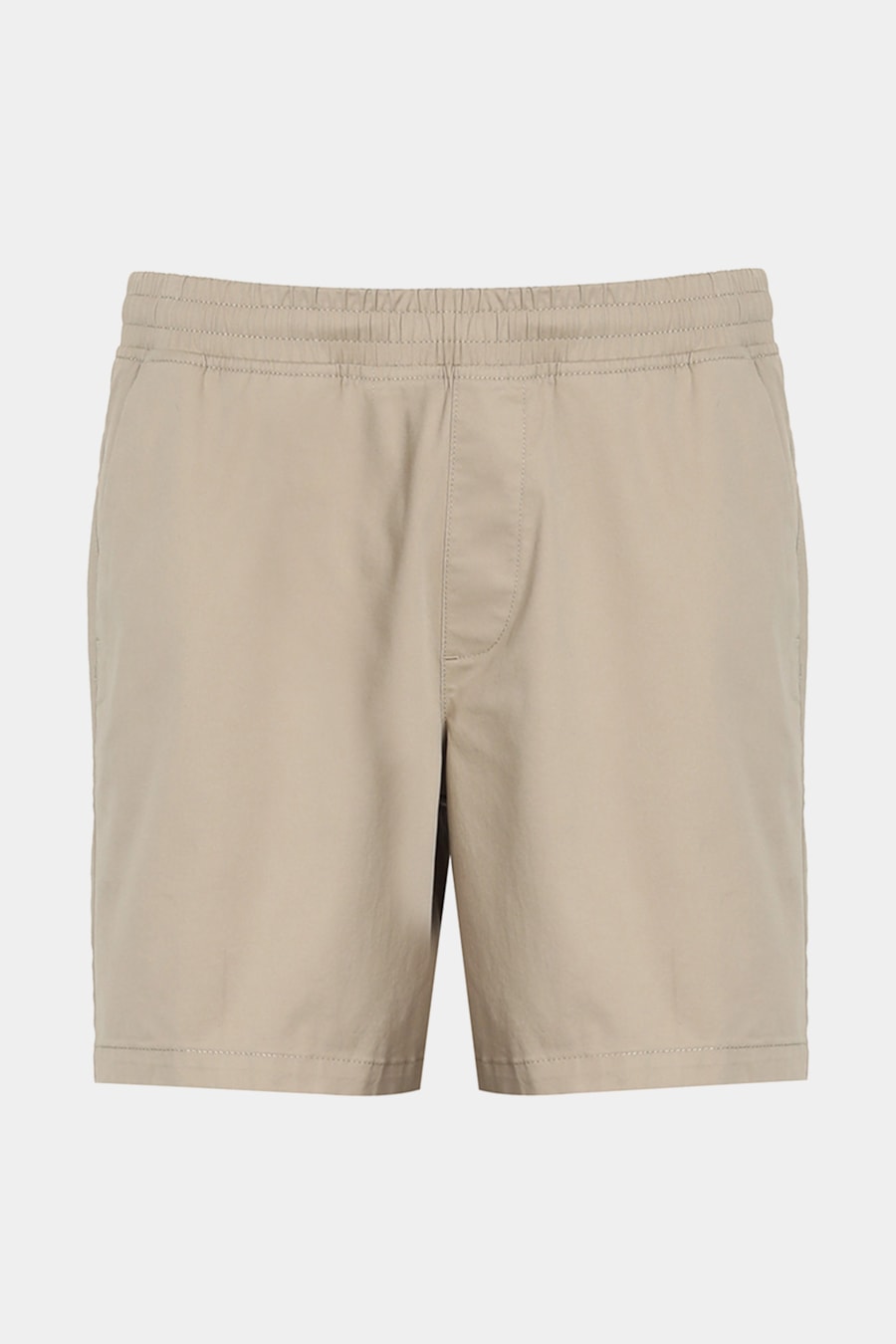 Shorts Elástico Color Sarjado Cáqui — foto 6 de 7