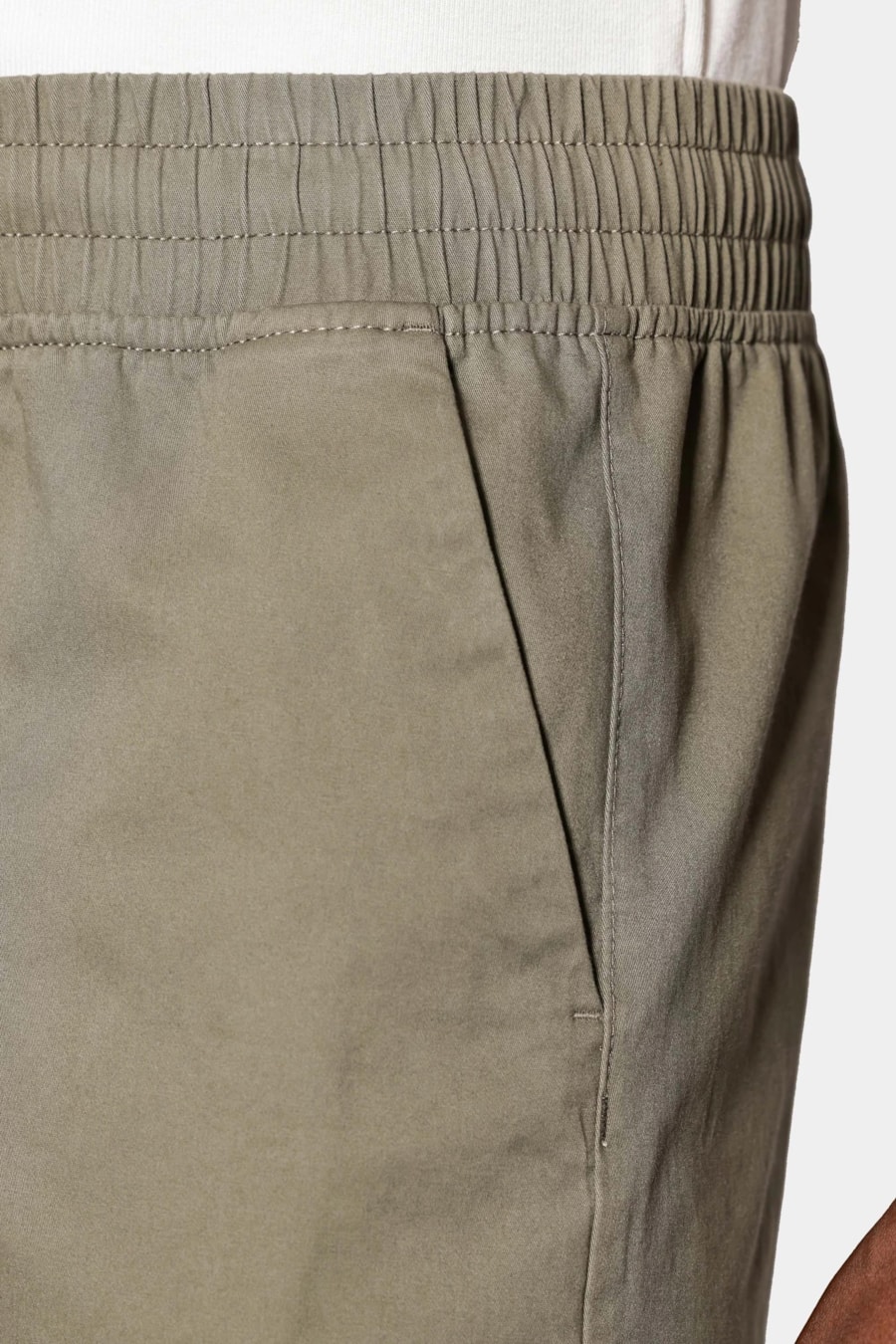 Shorts Elástico Color Sarjado Militar 117 — foto 3 de 6