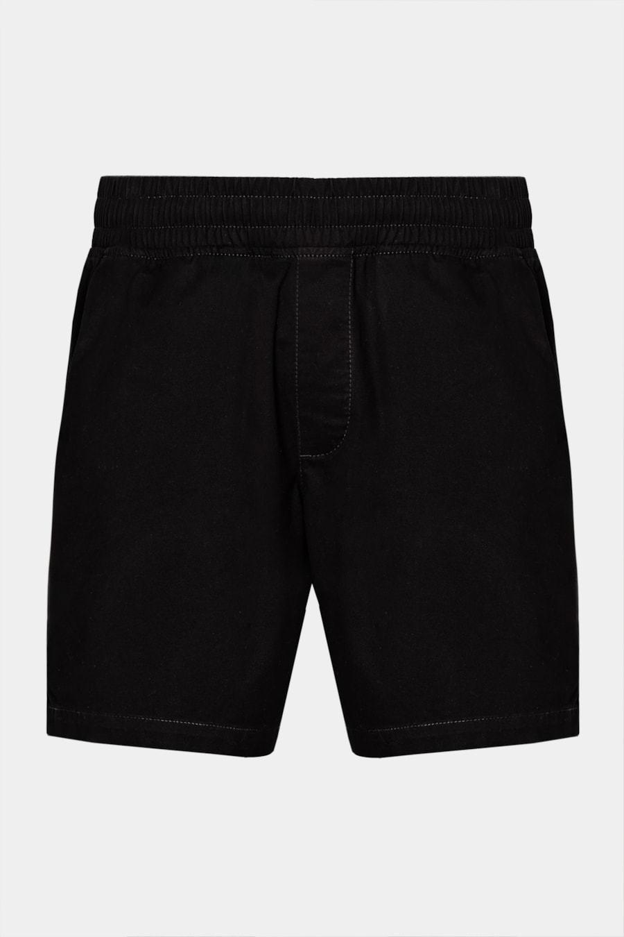 Shorts Elástico Color Sarjado Preto — foto 6 de 6