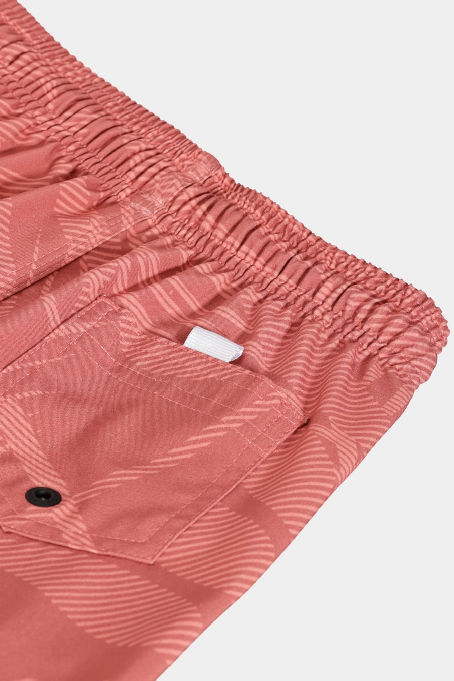 Shorts Infantil Full Estampa Folhagem Telha — foto 4 de 4