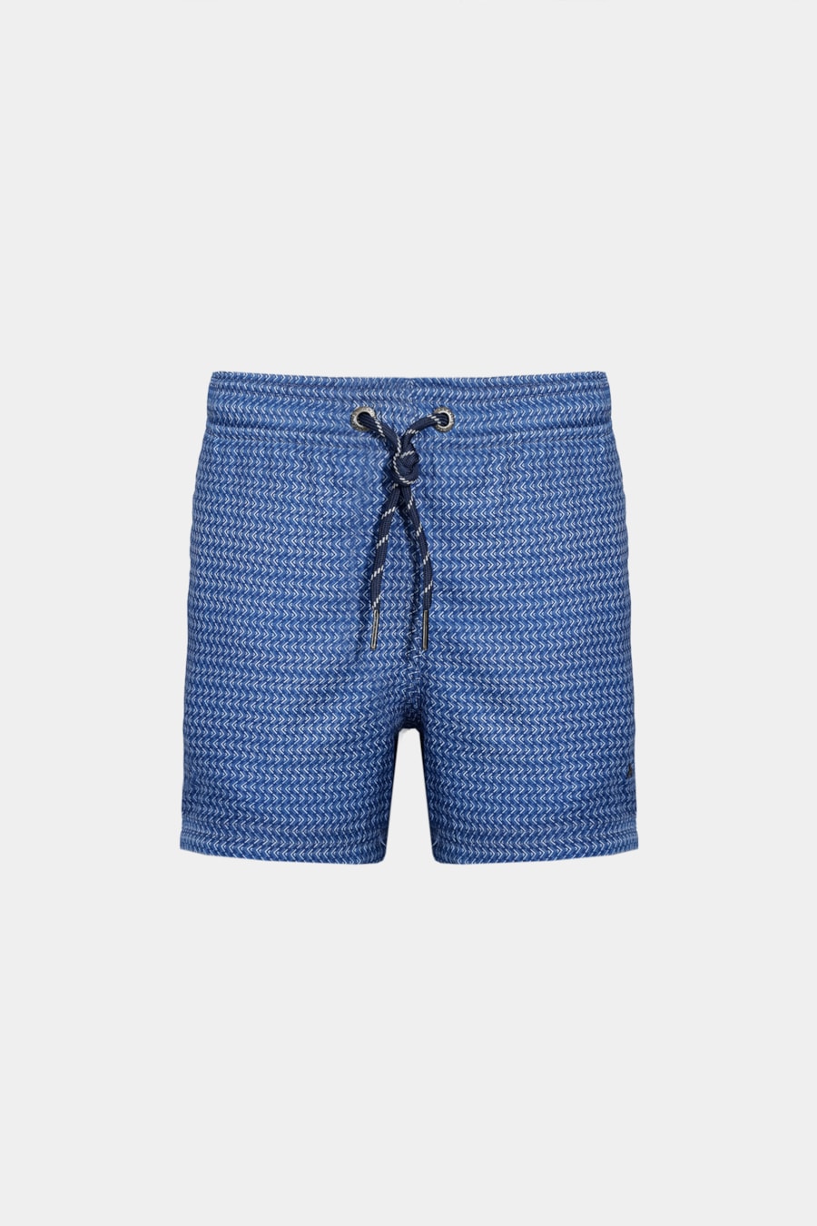 Shorts Infantil Full Mini Print Marinho — foto 3 de 4
