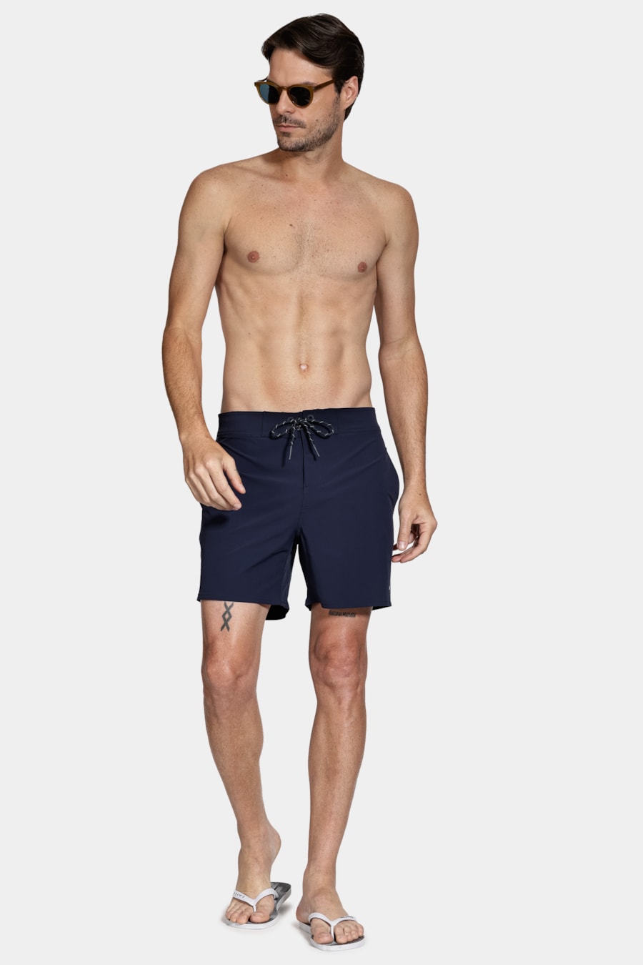 Shorts Praia Clássico Boardshort Marinho — foto 7 de 9