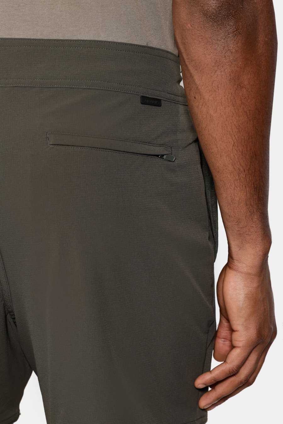 Shorts Praia Clássico Boardshort Verde Militar — foto 5 de 12