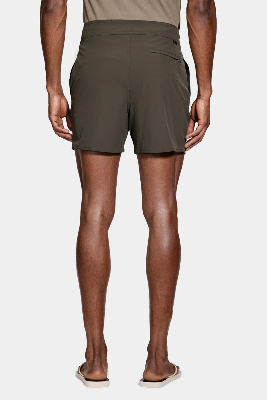 Shorts Praia Clássico Boardshort Verde Militar — foto 6 de 12
