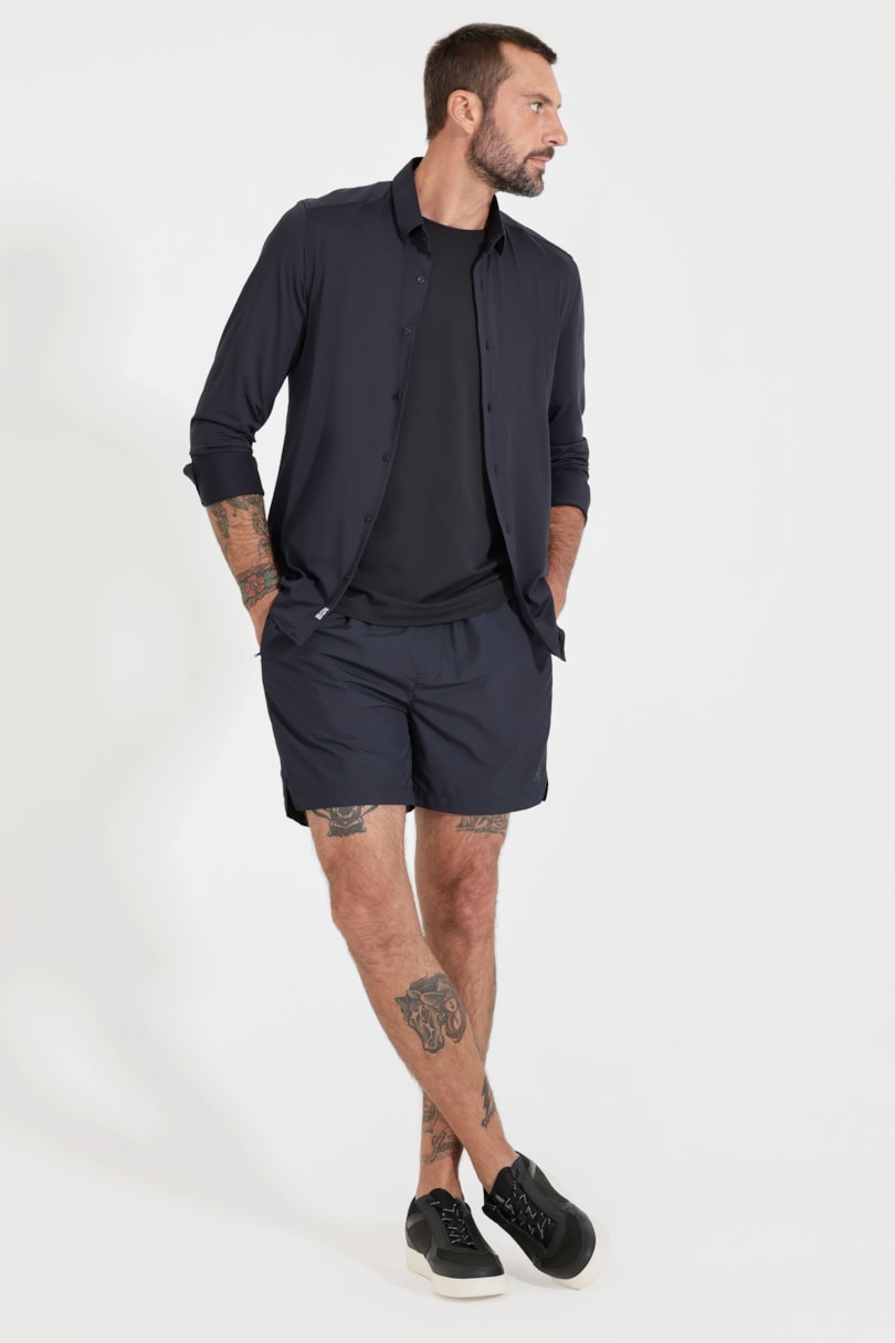 Shorts Ripstop Marinho