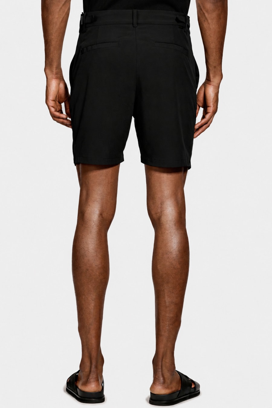 Shorts Tecnológico Com Fivela Preto — foto 5 de 8