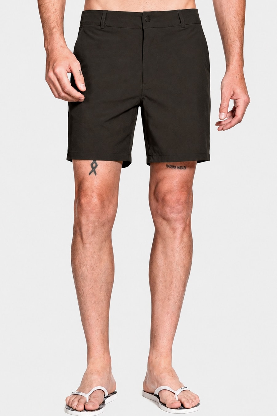 Shorts Tecnológico Com Fivela Verde — foto 5 de 8
