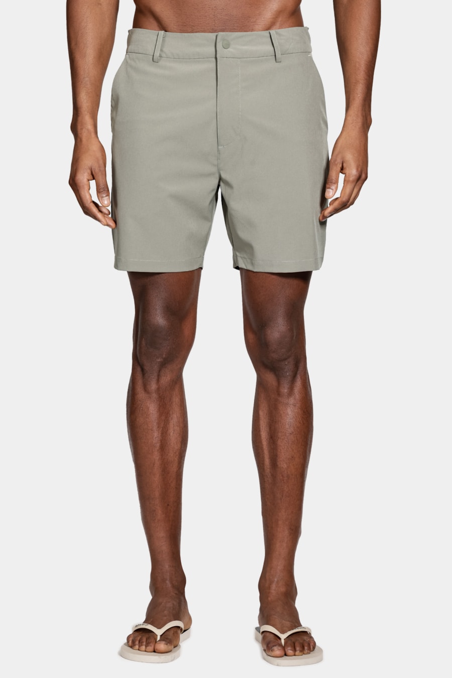 Shorts Tecnológico Com Fivela Verde Militar — foto 6 de 9