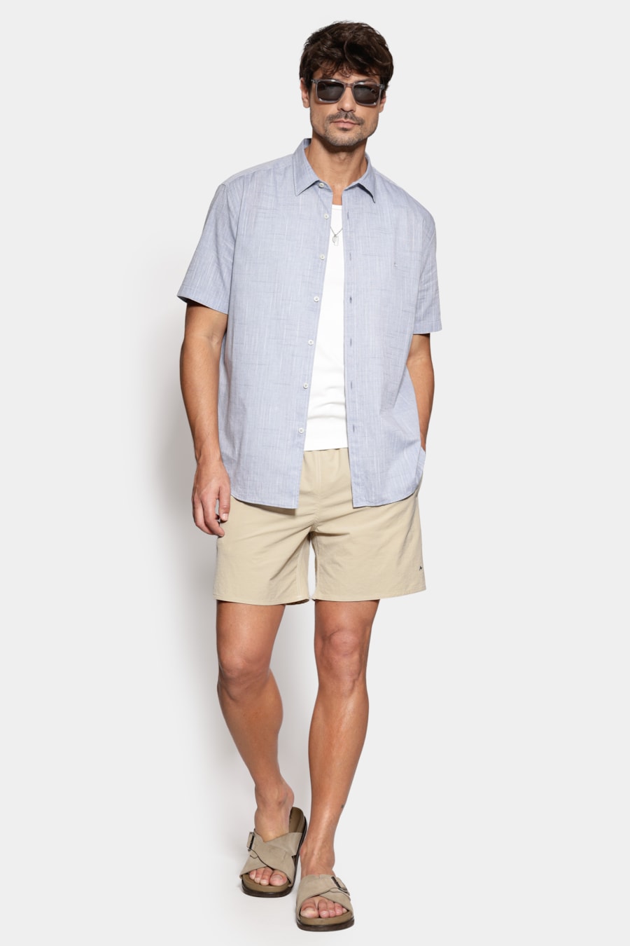 Shorts Water Repellent Caqui — foto 2 de 10